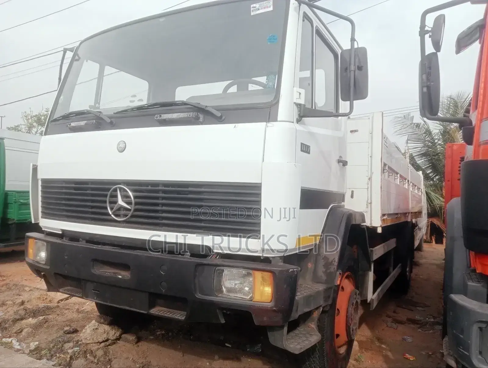 Mercedes Benz German Pickup Truck 2000 White