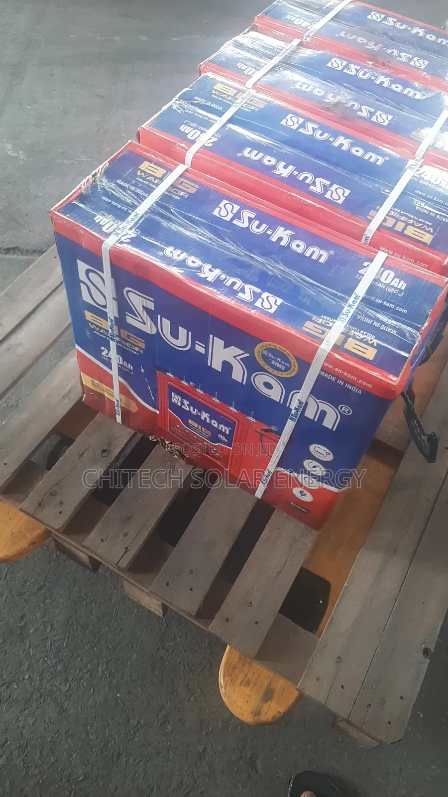 Su_ Kam 240amp Solar Batteries Big Warrior