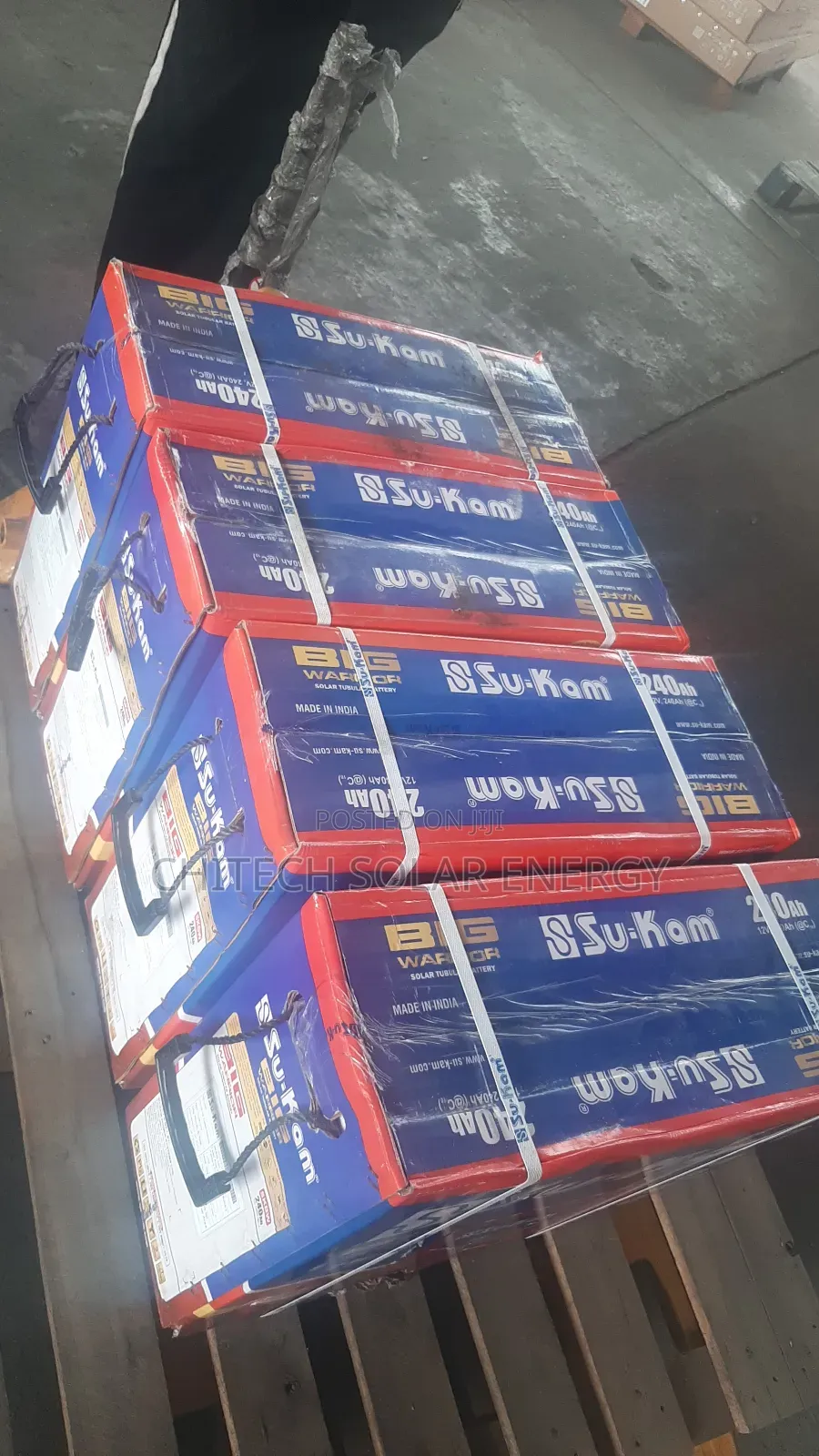 Su_ Kam 240amp Solar Batteries Big Warrior
