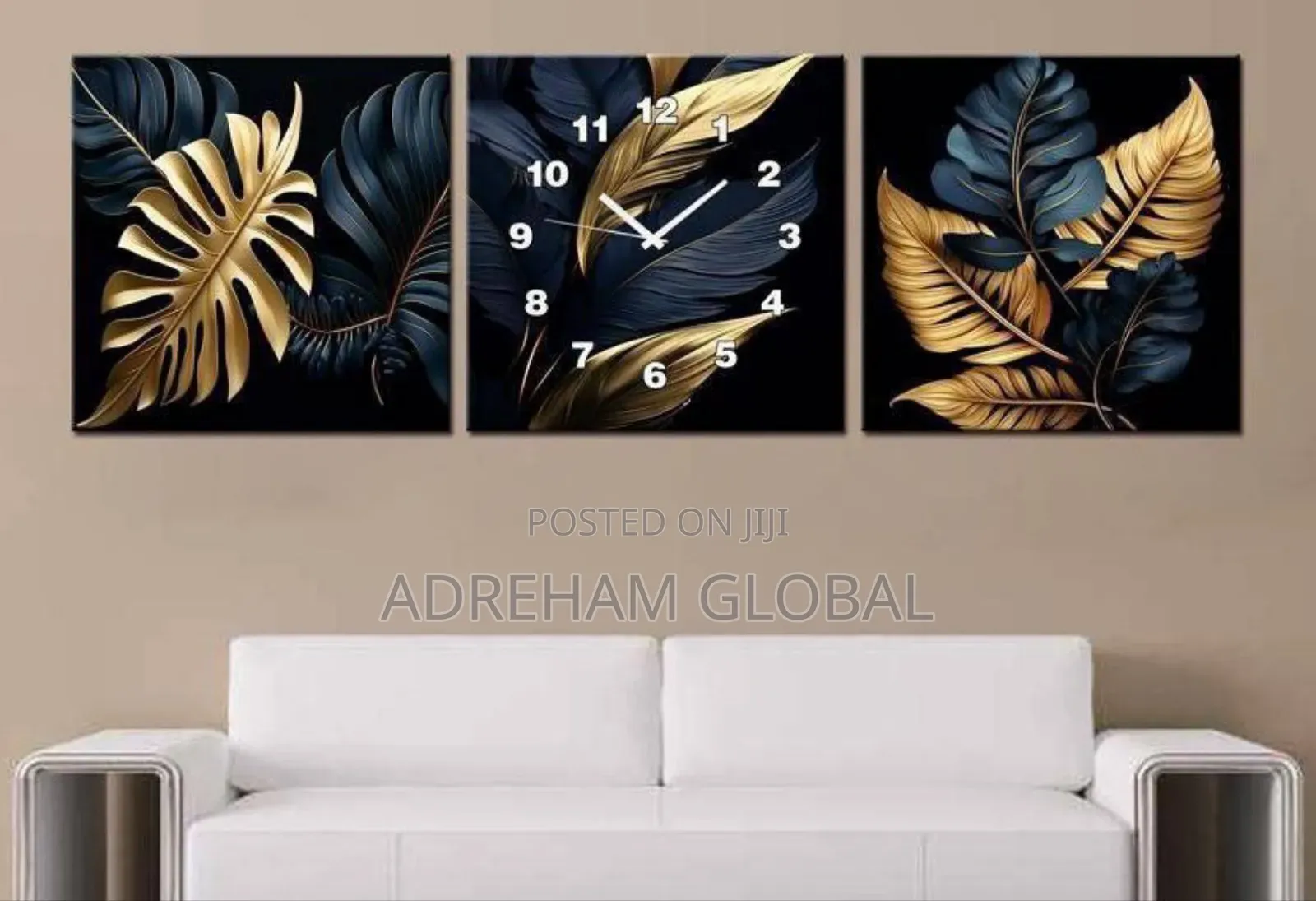 3in 1 Beautiful Wall Clock
