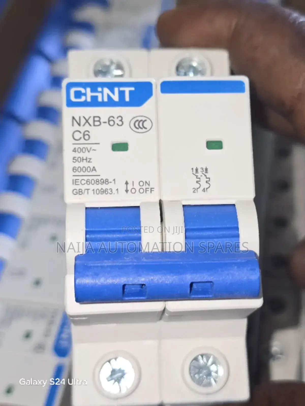 Chint NXB-63 2P C6 2 Poles, Circuit Breaker 6amps MCB