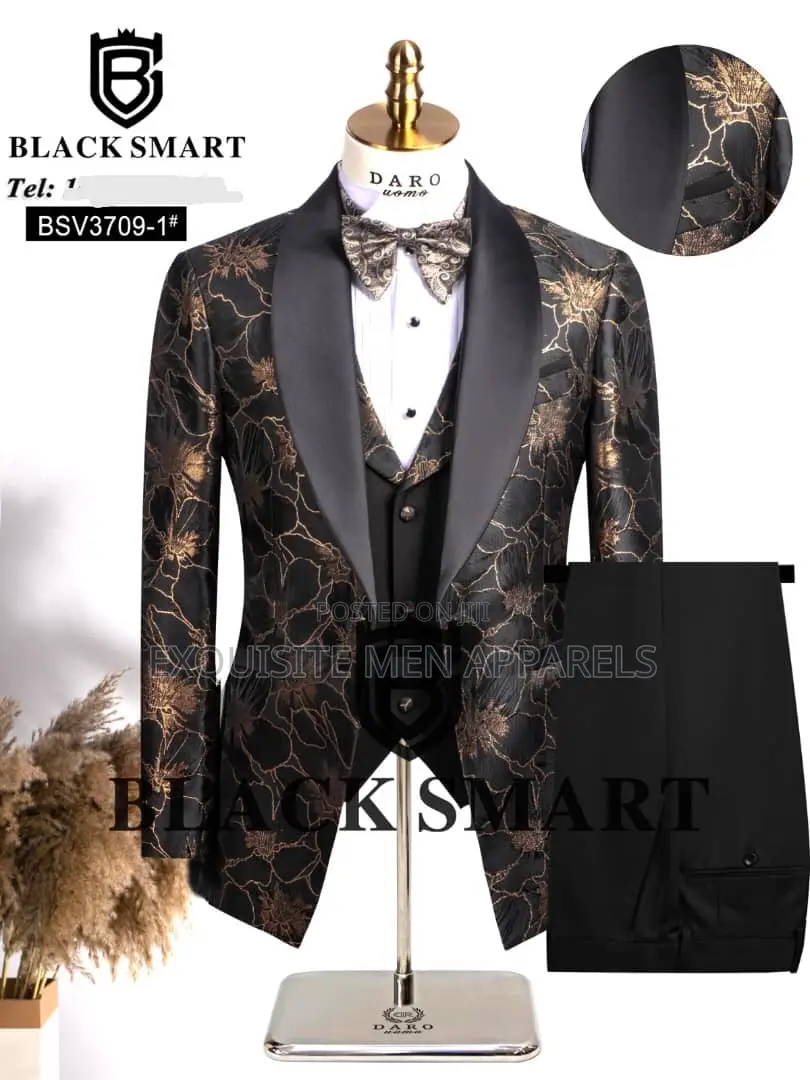 Latest Quality Tuxedo Ceremonial Daro Turkish Men’S Suit