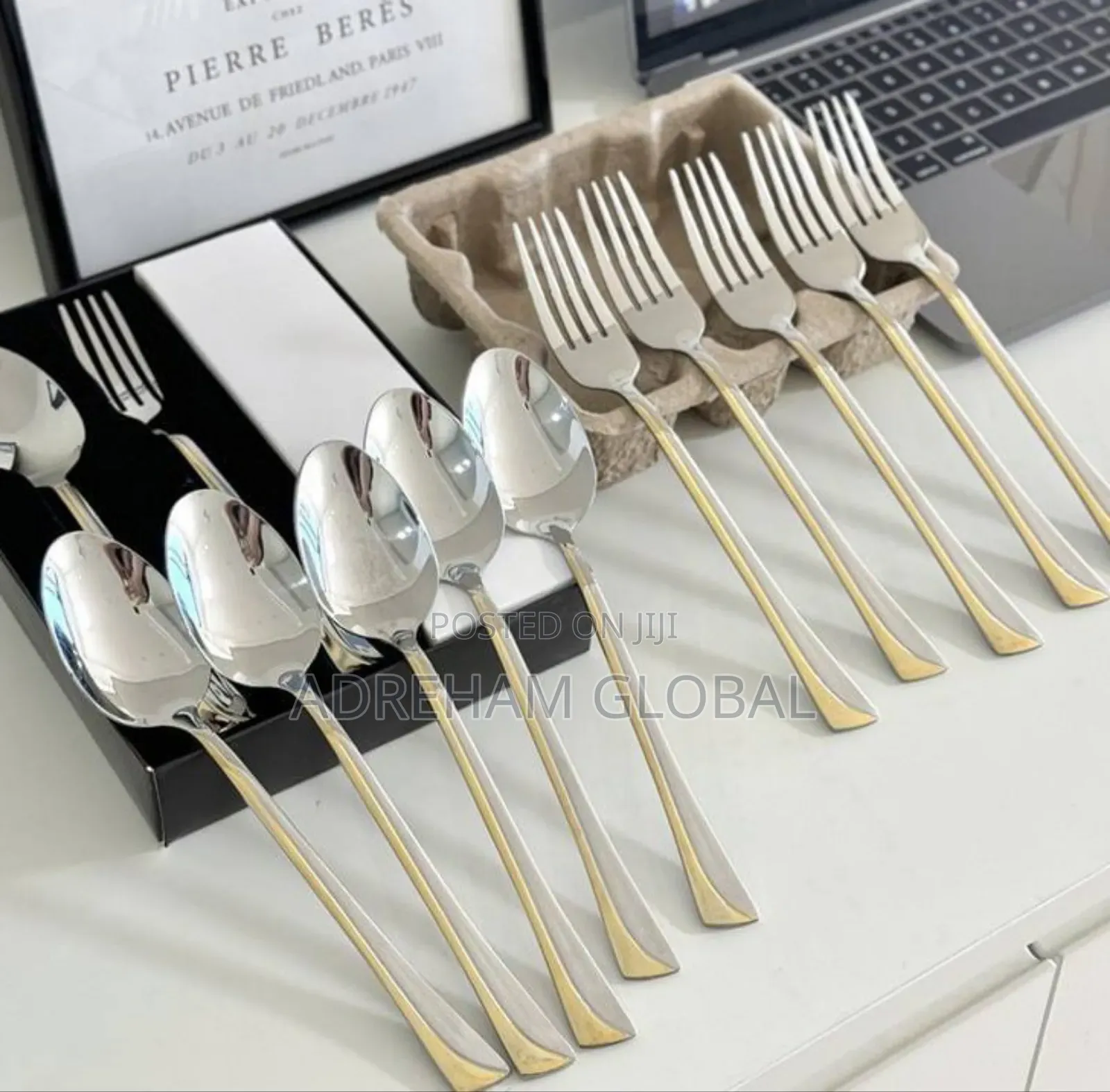 Bonito 12piece Quality Cutlery Set, 6spoons /6 Fork