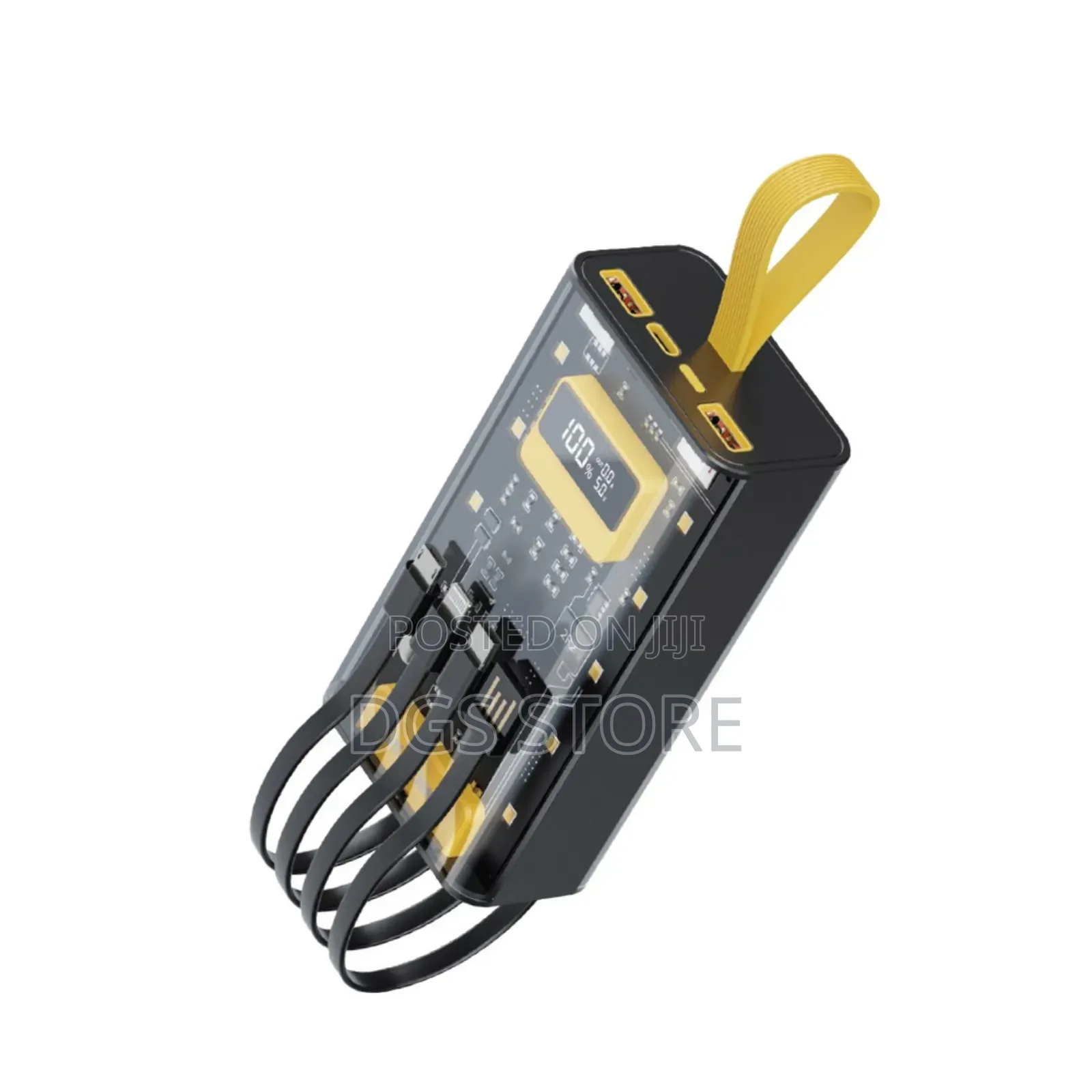 Green Lion Built in Cable Transparent Pro 20,000mah PD 20w