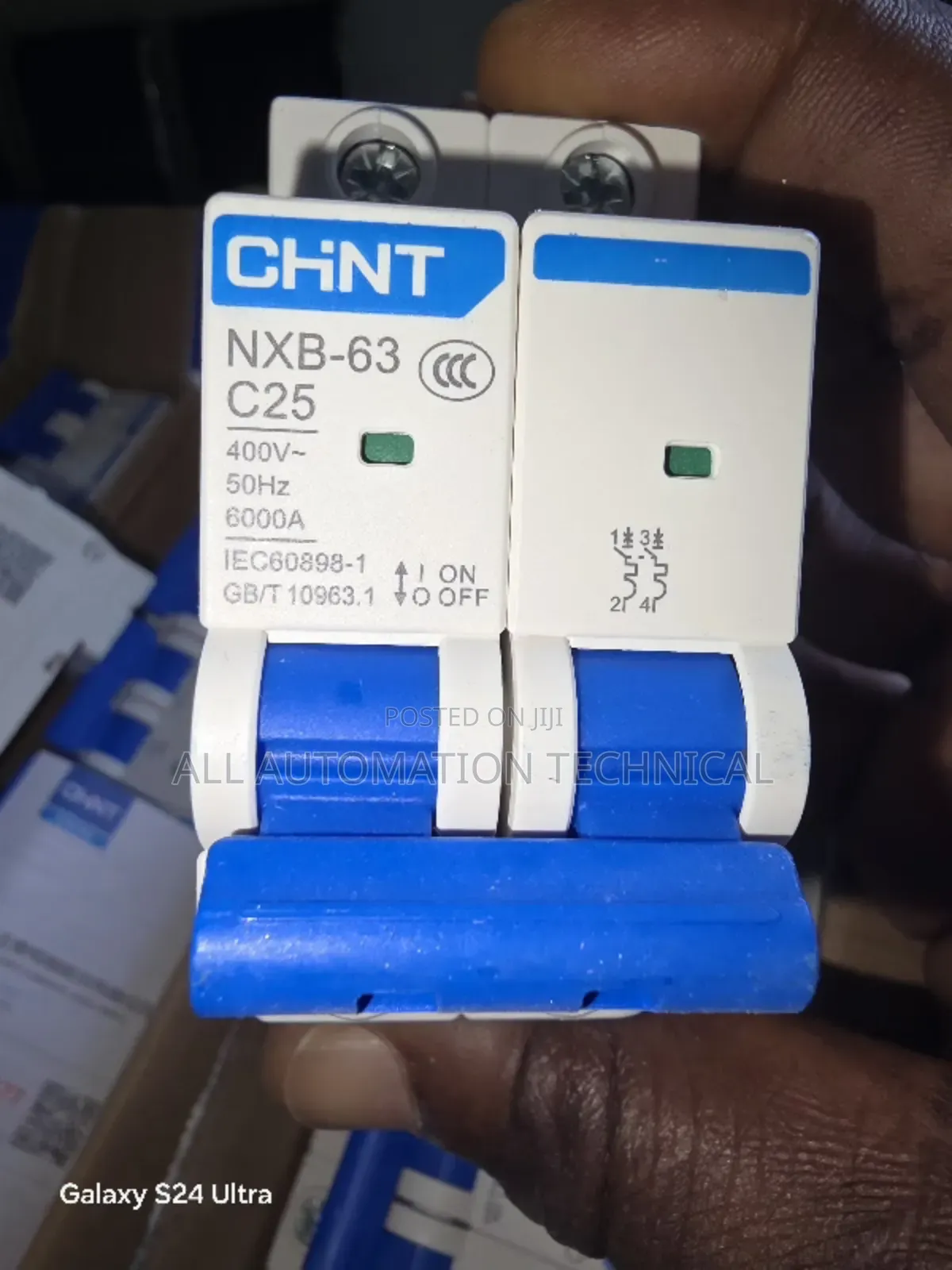 Chint Circuit Breaker | NXB-63 2P C 25A