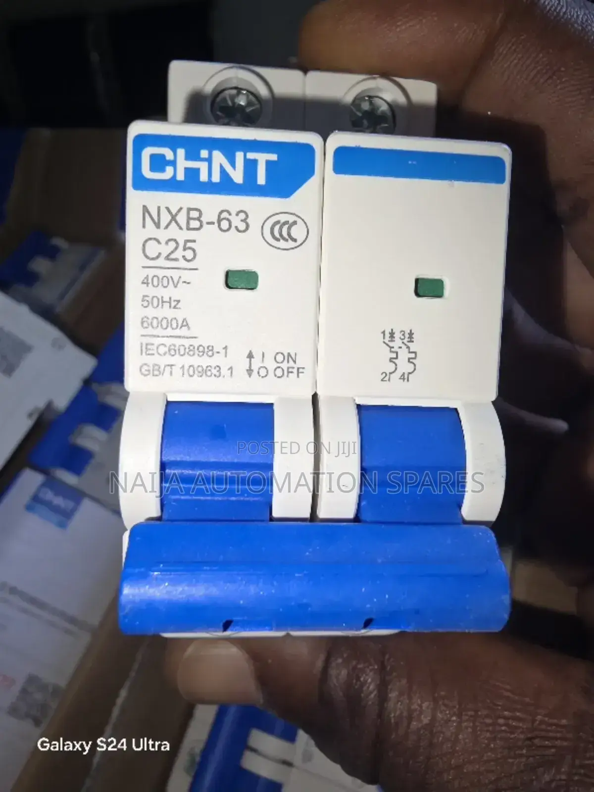 Chint Circuit Breaker | NXB-63 2P C 25A