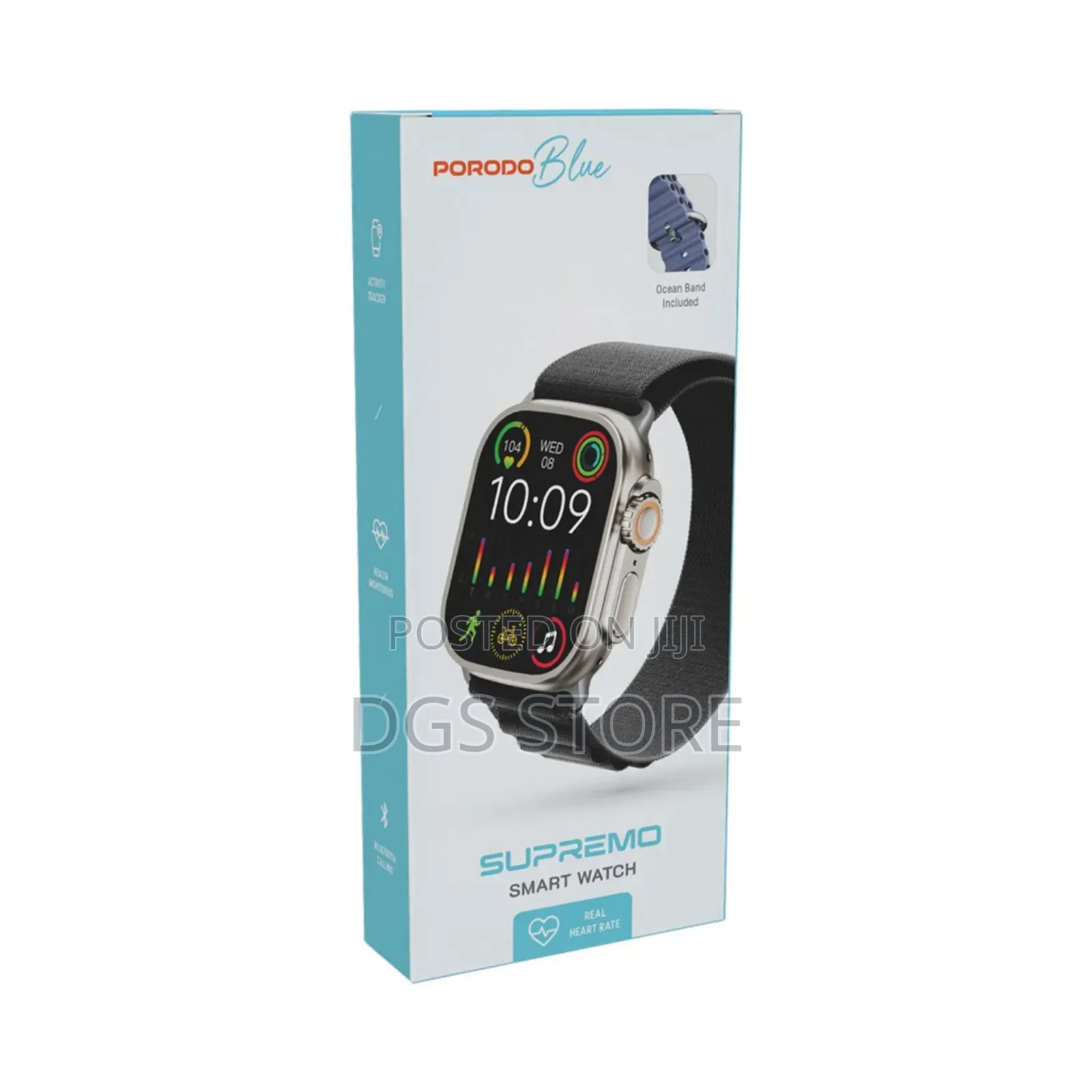 Porodo Blue Supremo Smart Watch