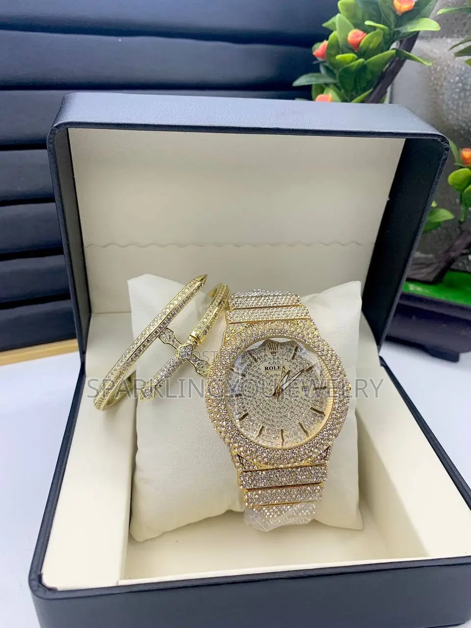 Ice Rolex Watch Bracelet