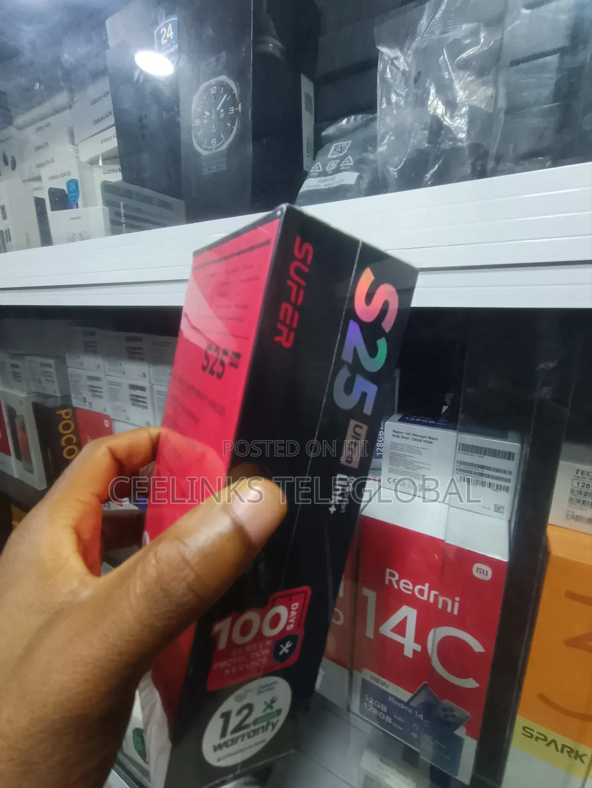 New Itel S25 Ultra 256 GB Blue