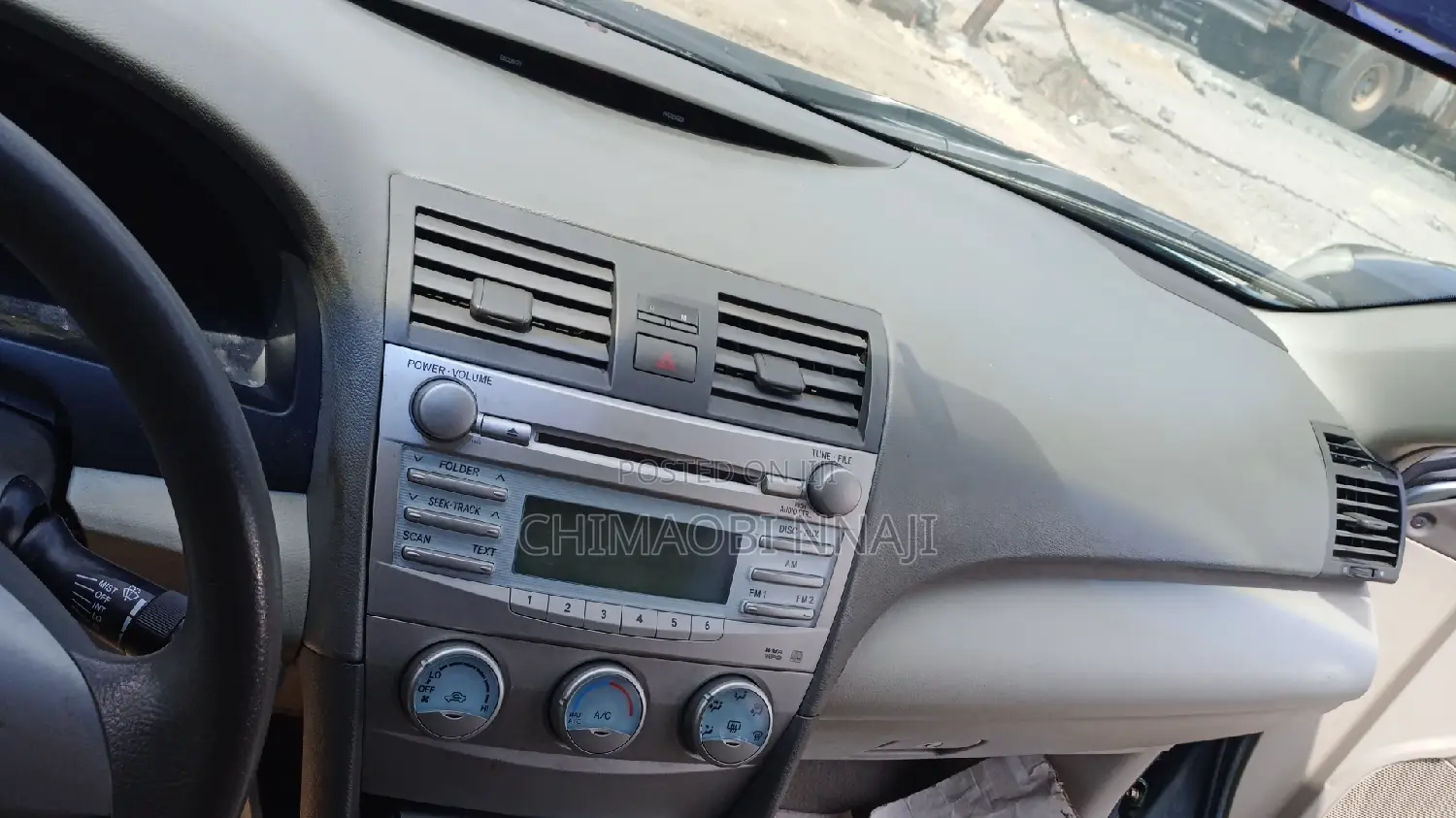 Toyota Camry 07 Dashboard