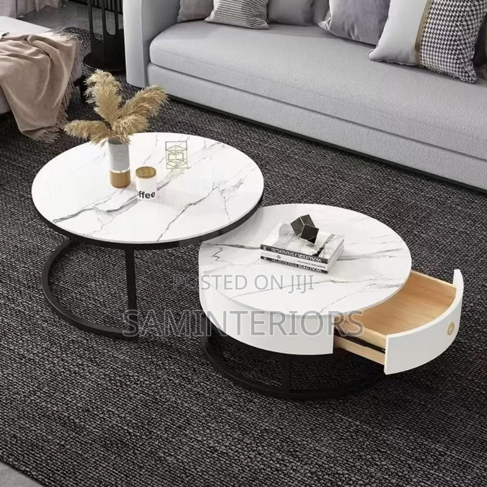 Well Designed and Durable Contemporary Drawer Center Table