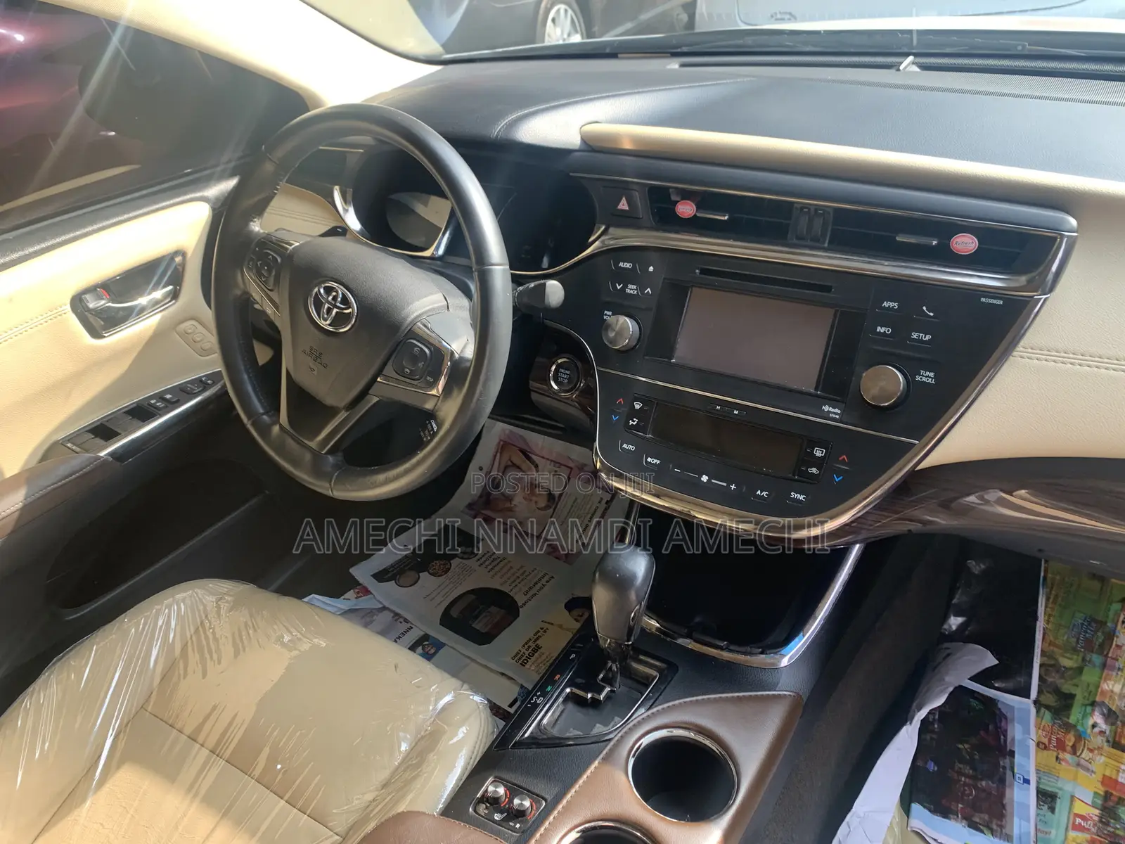 Toyota Avalon XLE Premium 4dr Sedan (3.5L 6cyl 6A) 2014 White