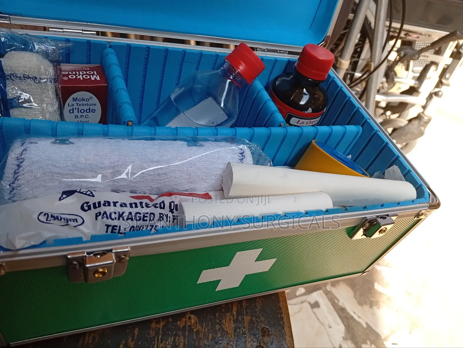 First Aid Box With Contents