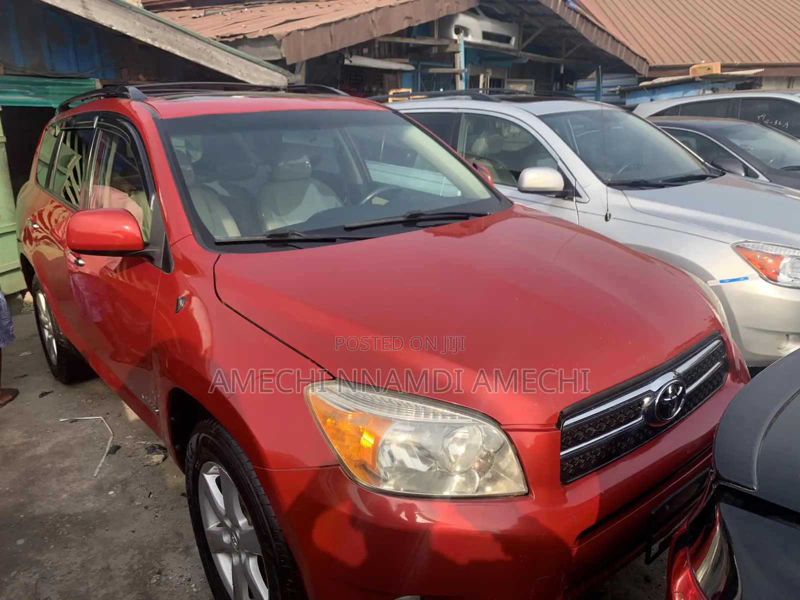 Toyota RAV4 Limited 2008 Red