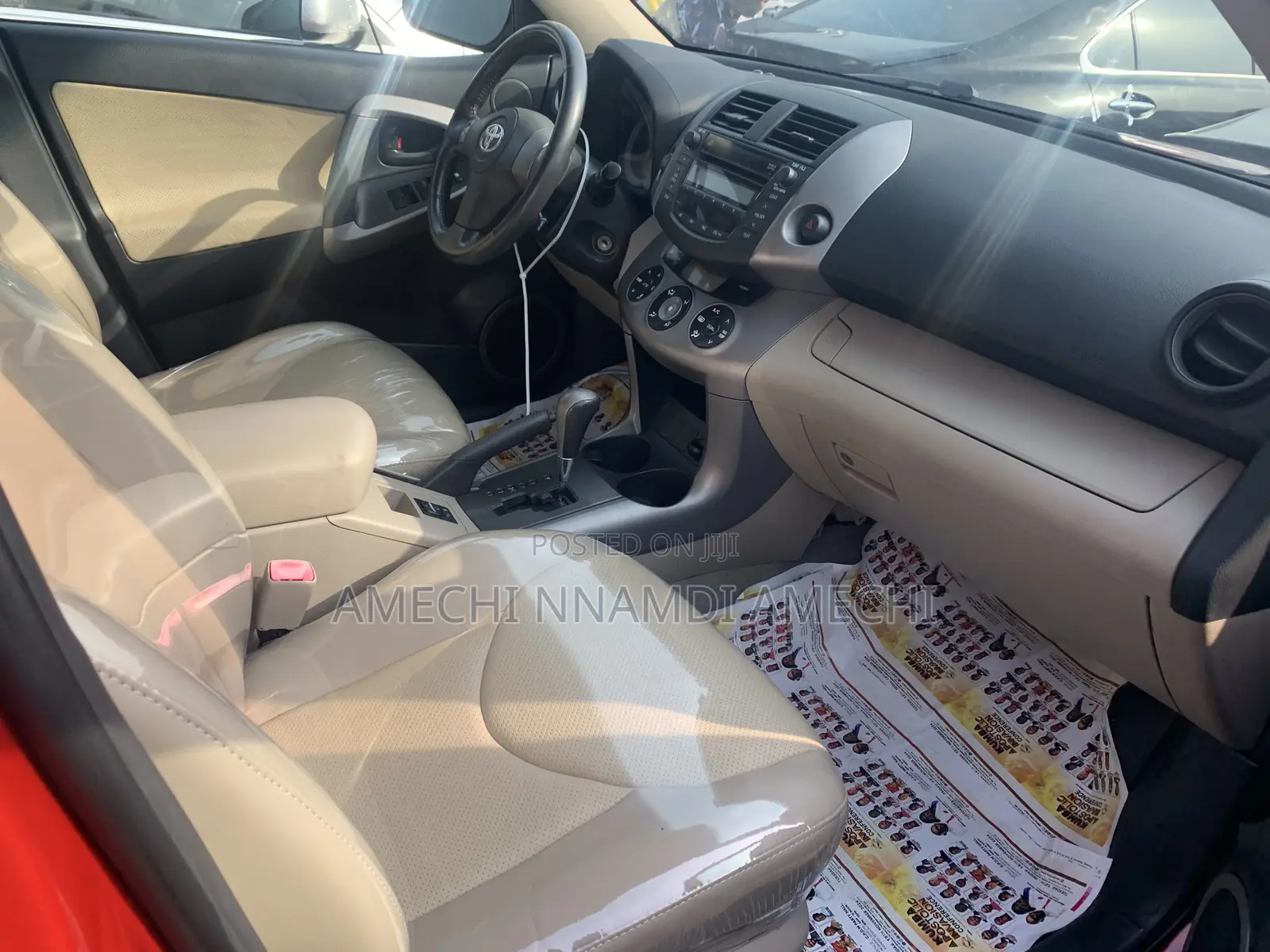Toyota RAV4 Limited 2008 Red