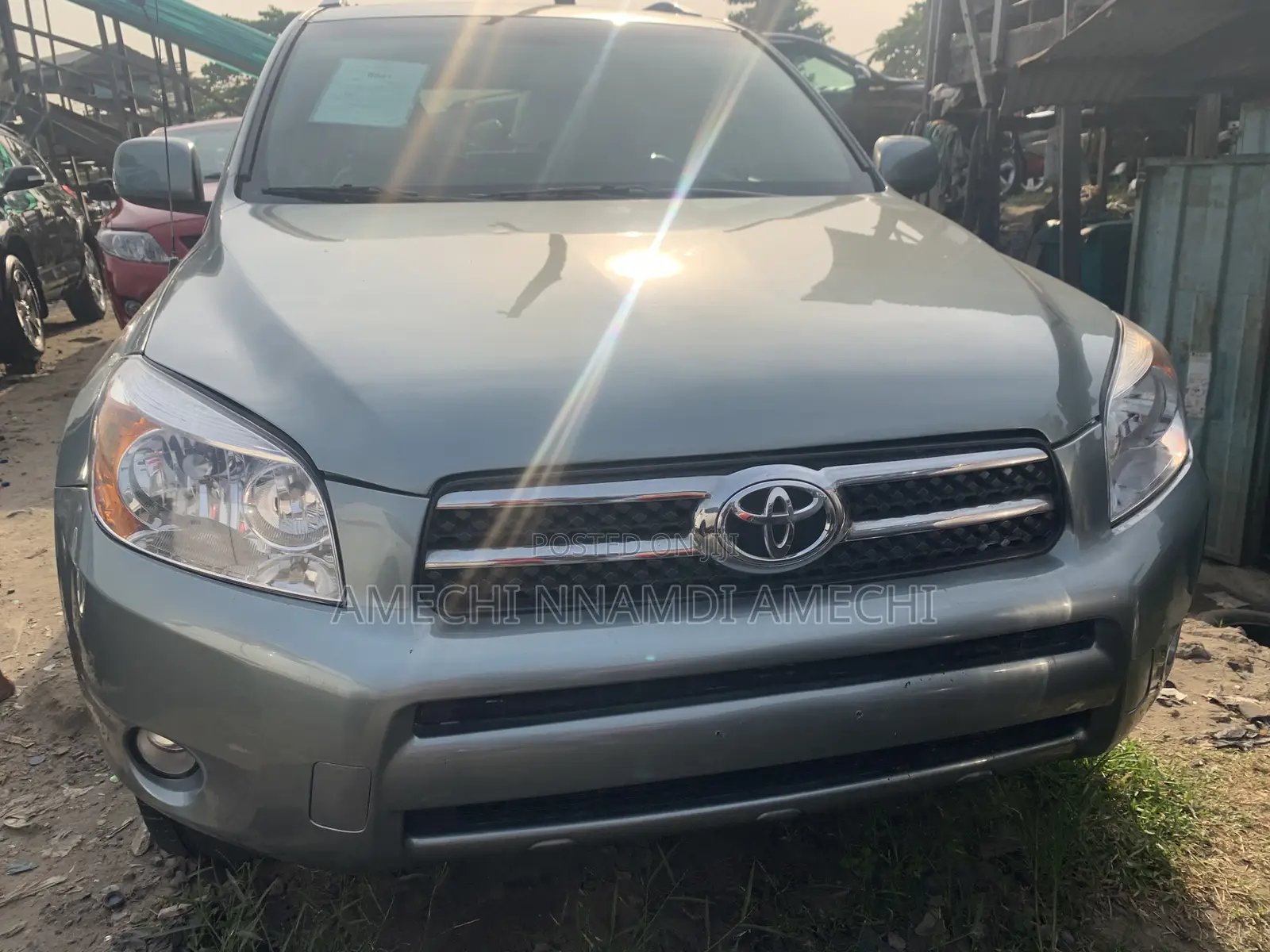 Toyota RAV4 Limited 2008 Gray