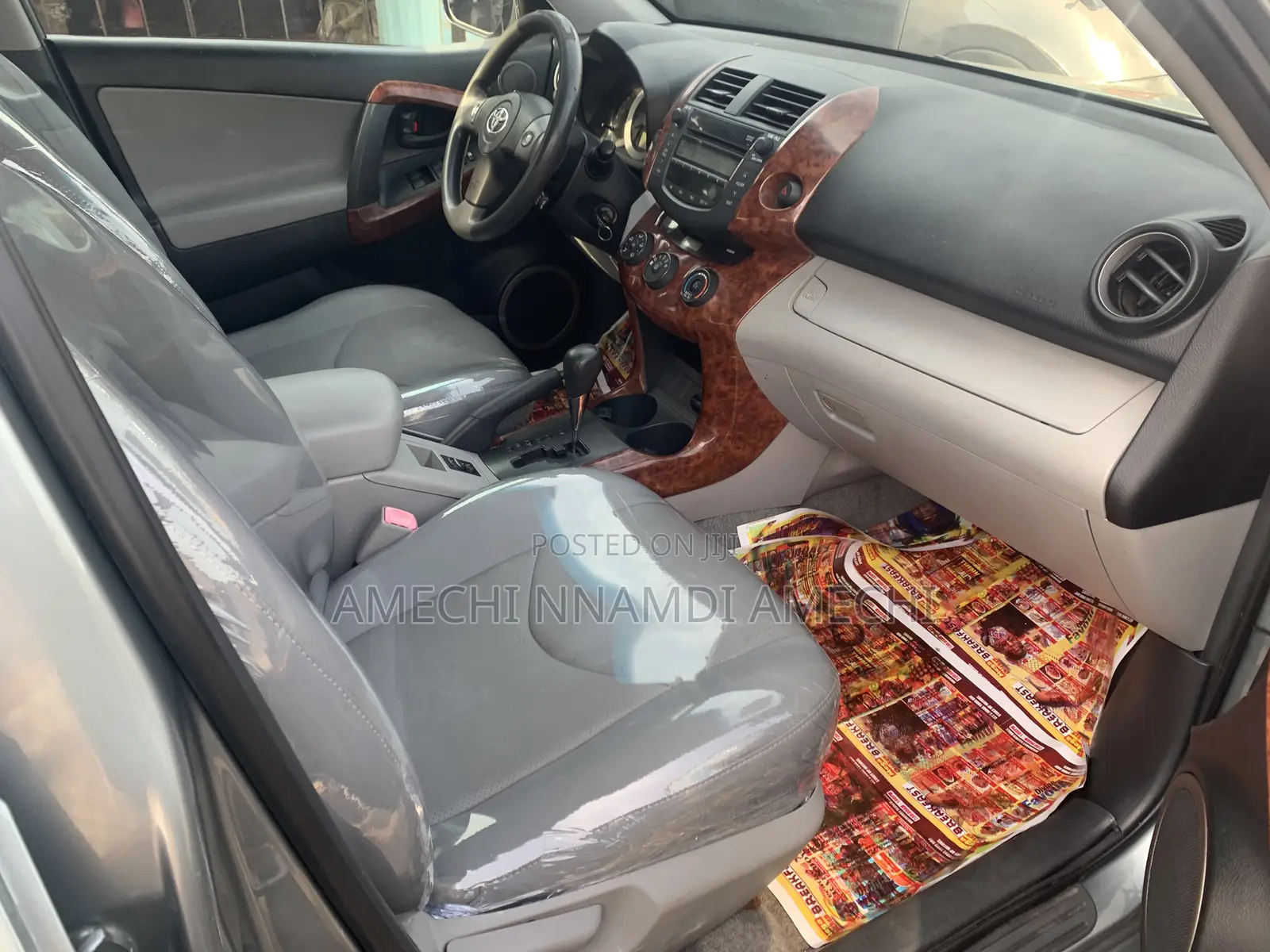 Toyota RAV4 Limited 2008 Gray