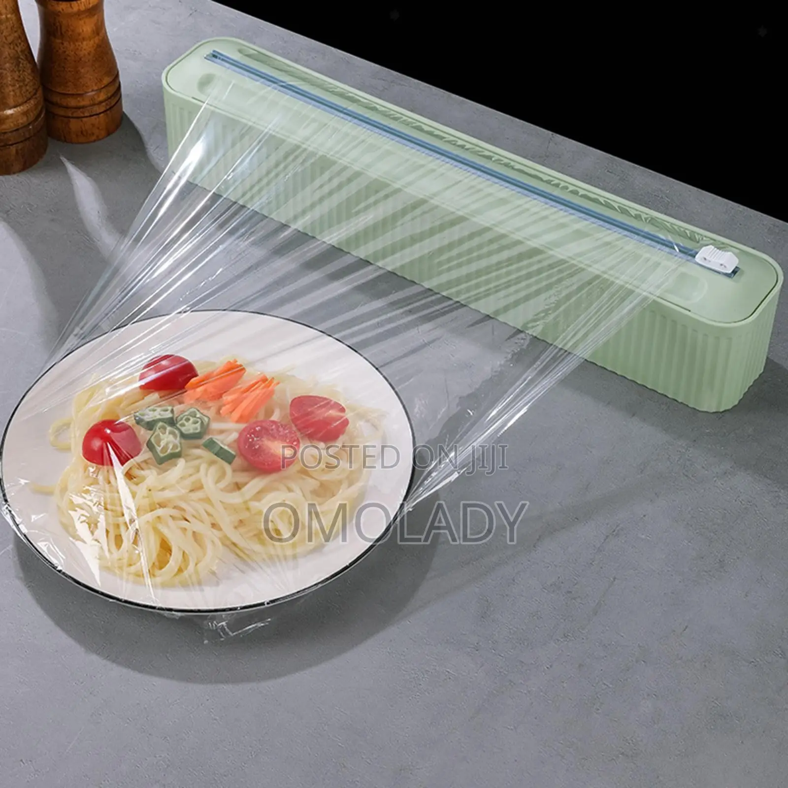 Cling Film Dispenser With Slide Cutter Food Wrap