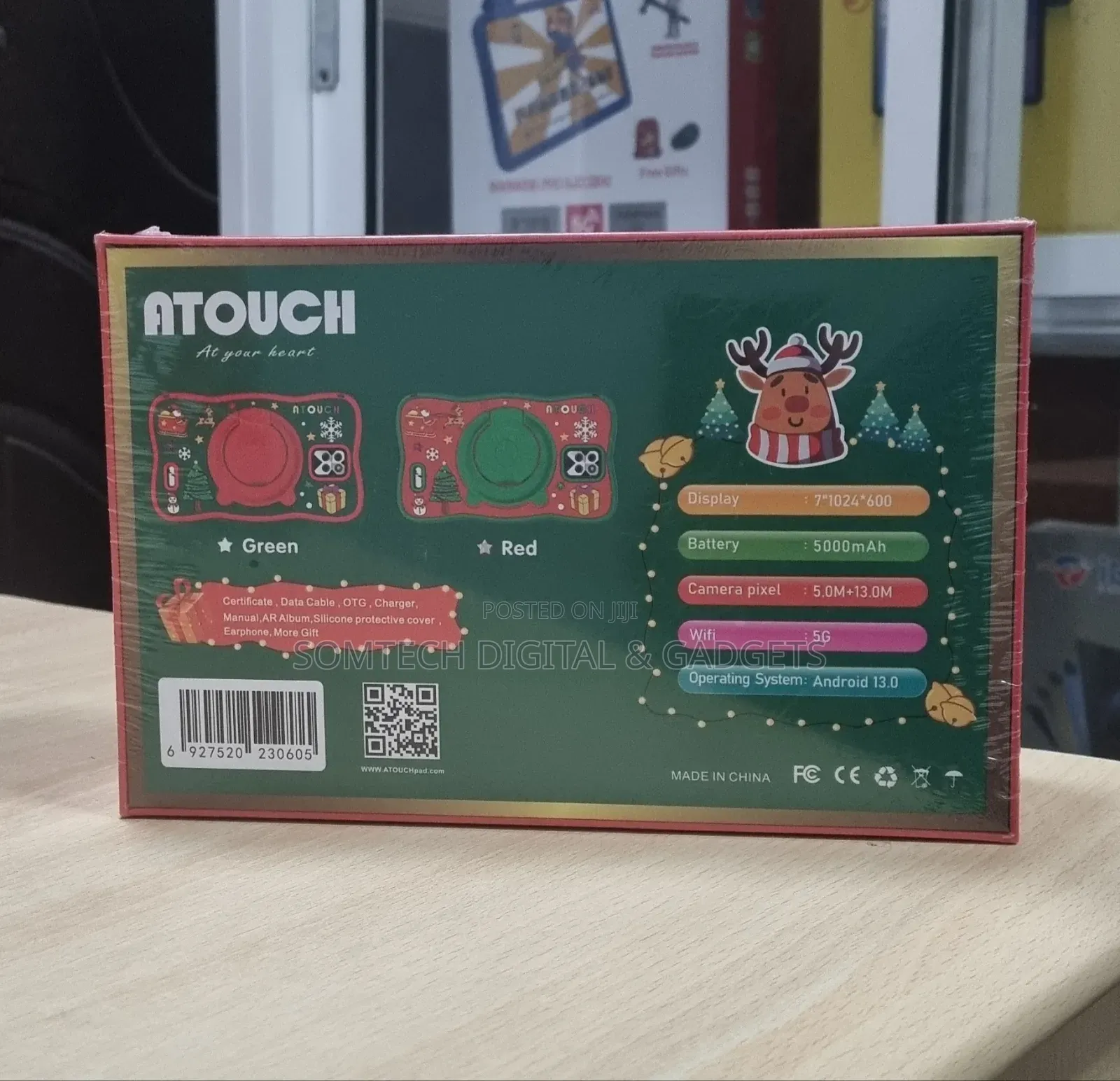 Atouch KS43 Kid's Tab 8GB 256GB