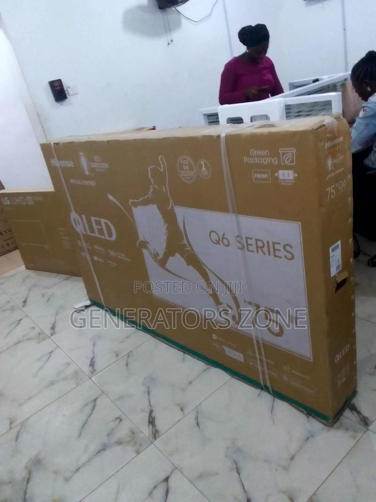Slim Design Hisense Qled 75inches "Qseries"