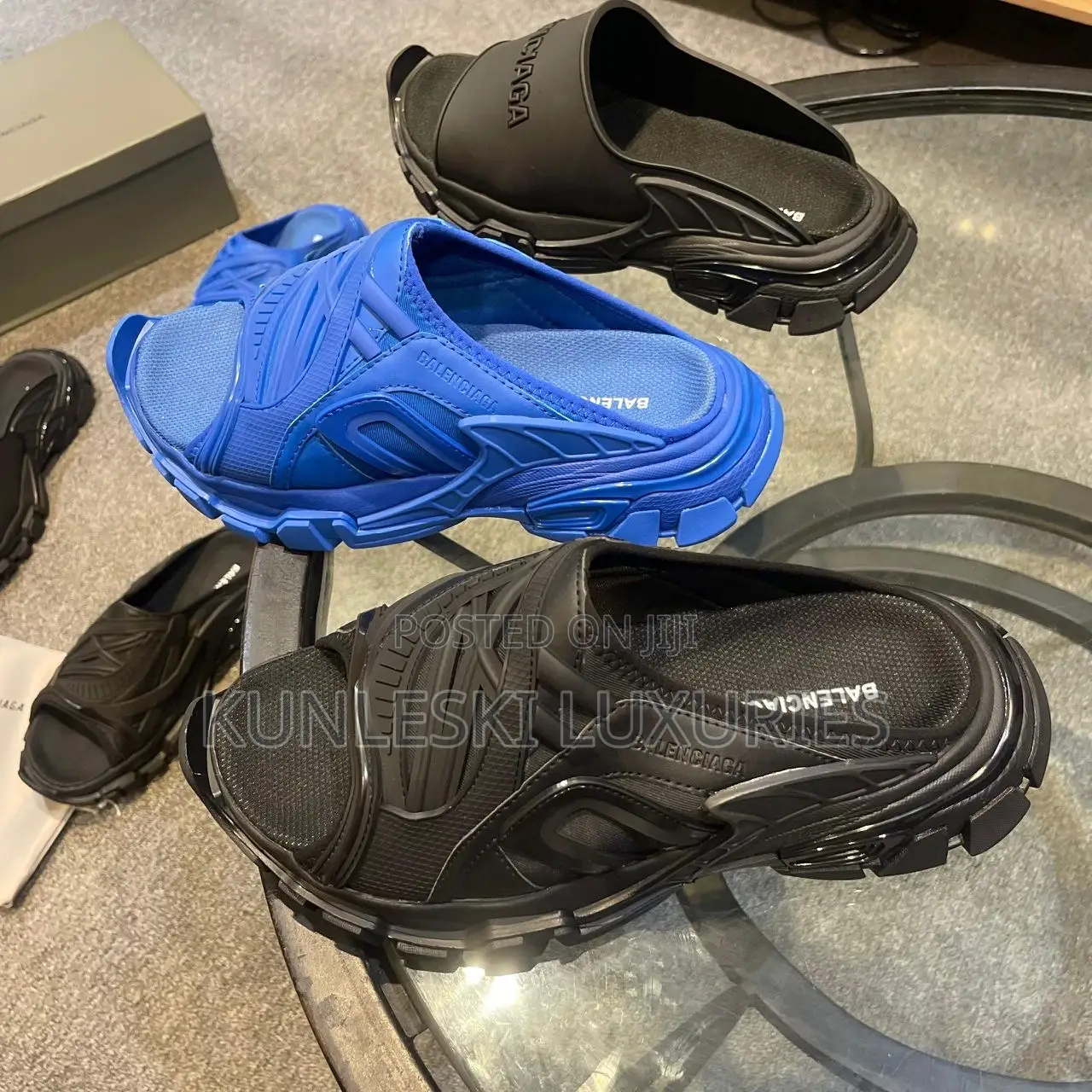 Original Balenciaga Track Slides Available in Store