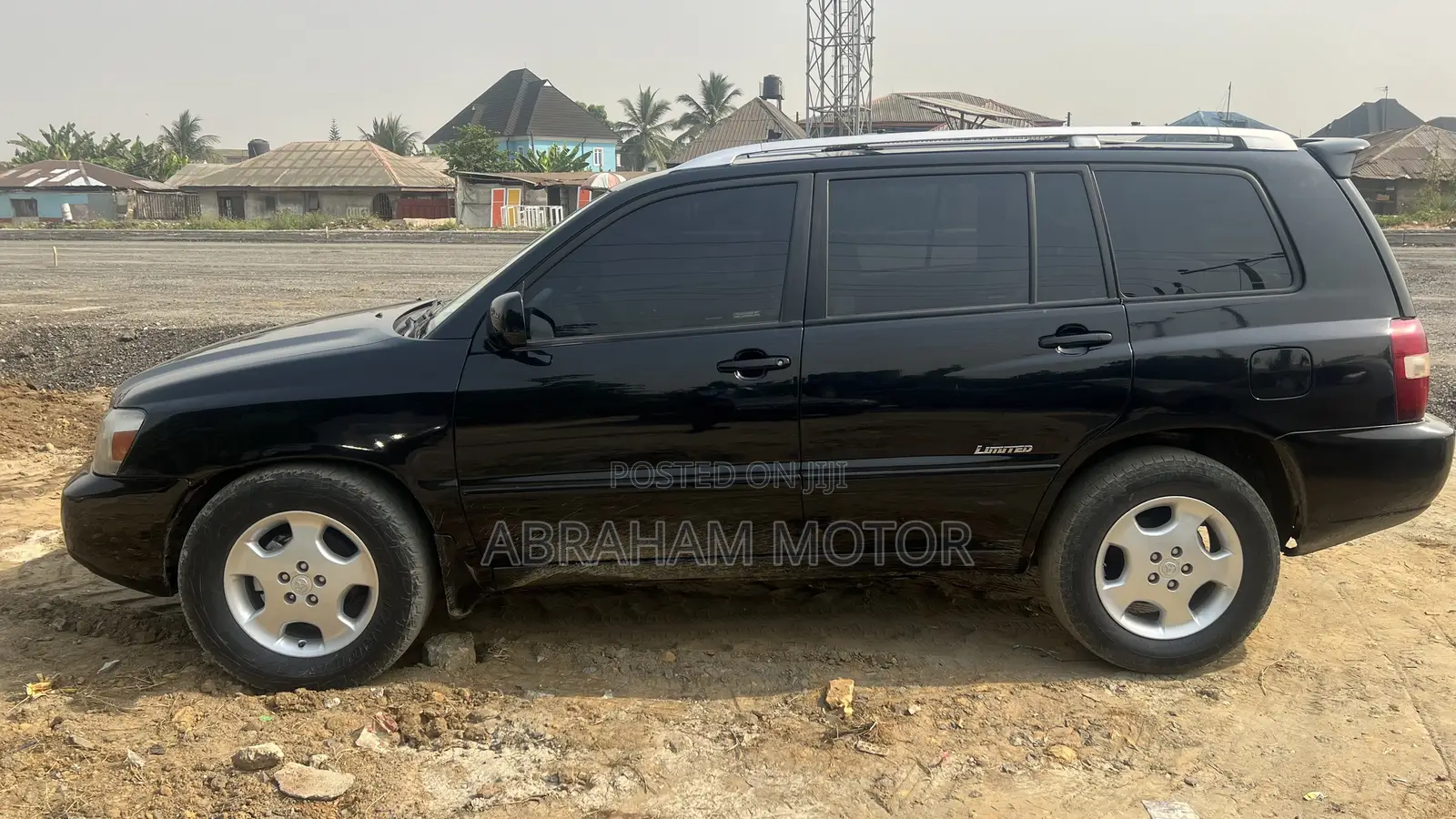 Toyota Highlander Limited V6 2007 Black