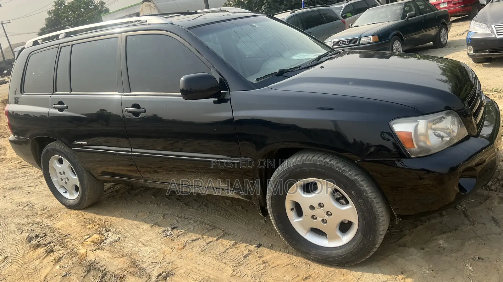 Toyota Highlander Limited V6 2007 Black