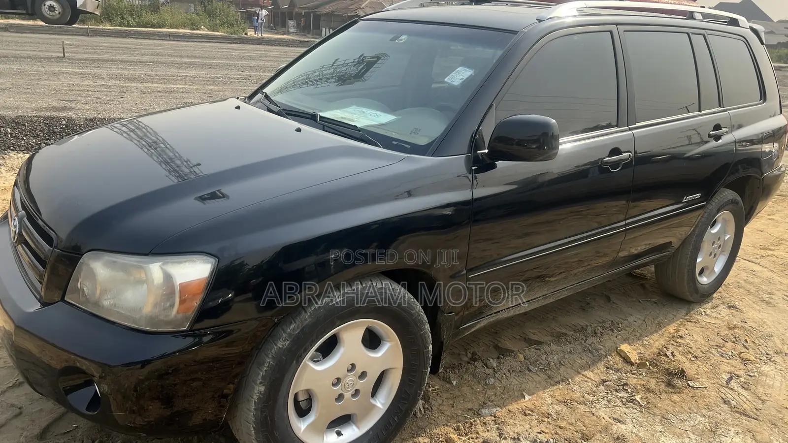 Toyota Highlander Limited V6 2007 Black