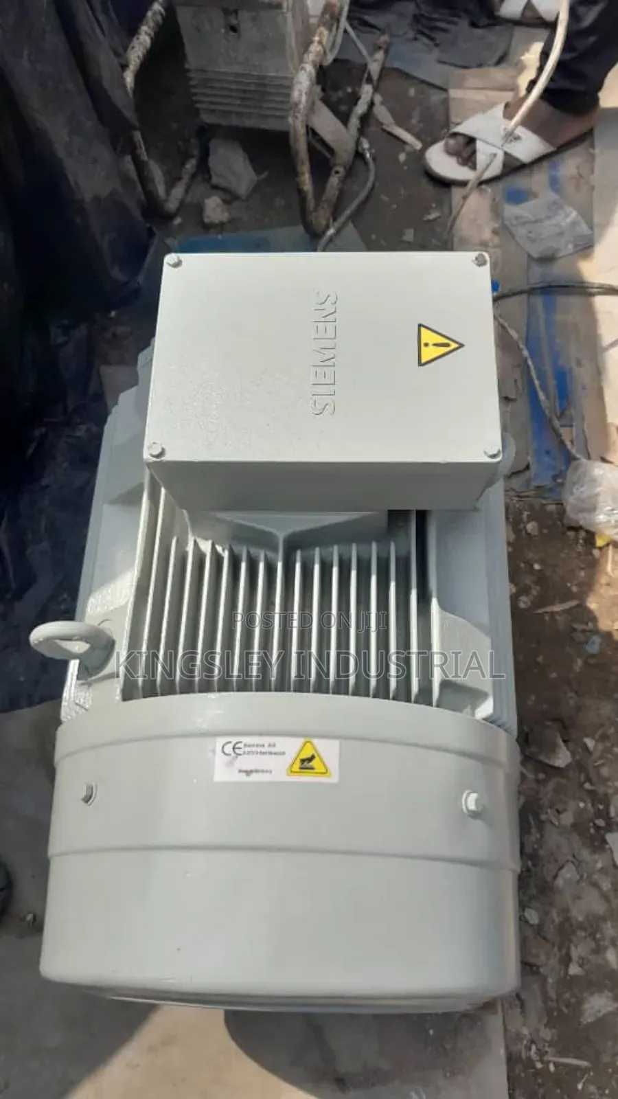 Siemens Electric Motor 50hp Speed 1475-RPM