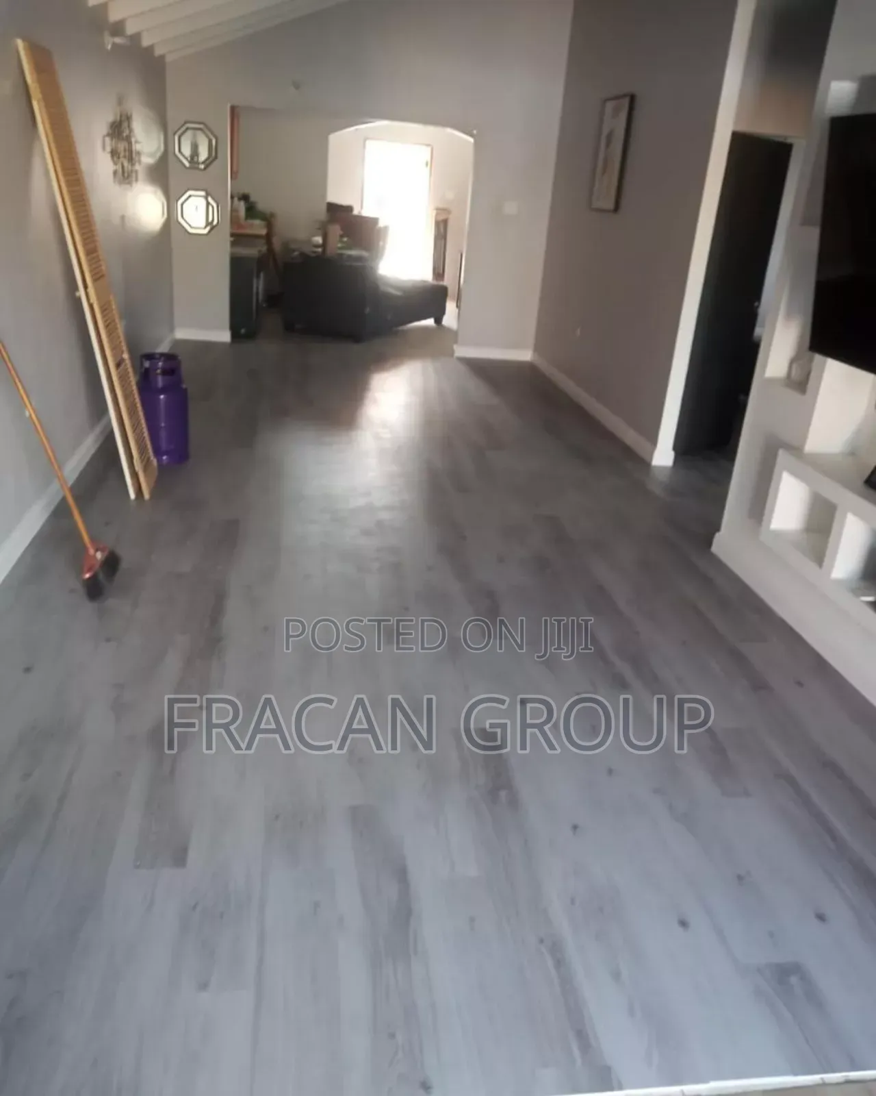 Water Resistant Vinyl Luxury Floor.