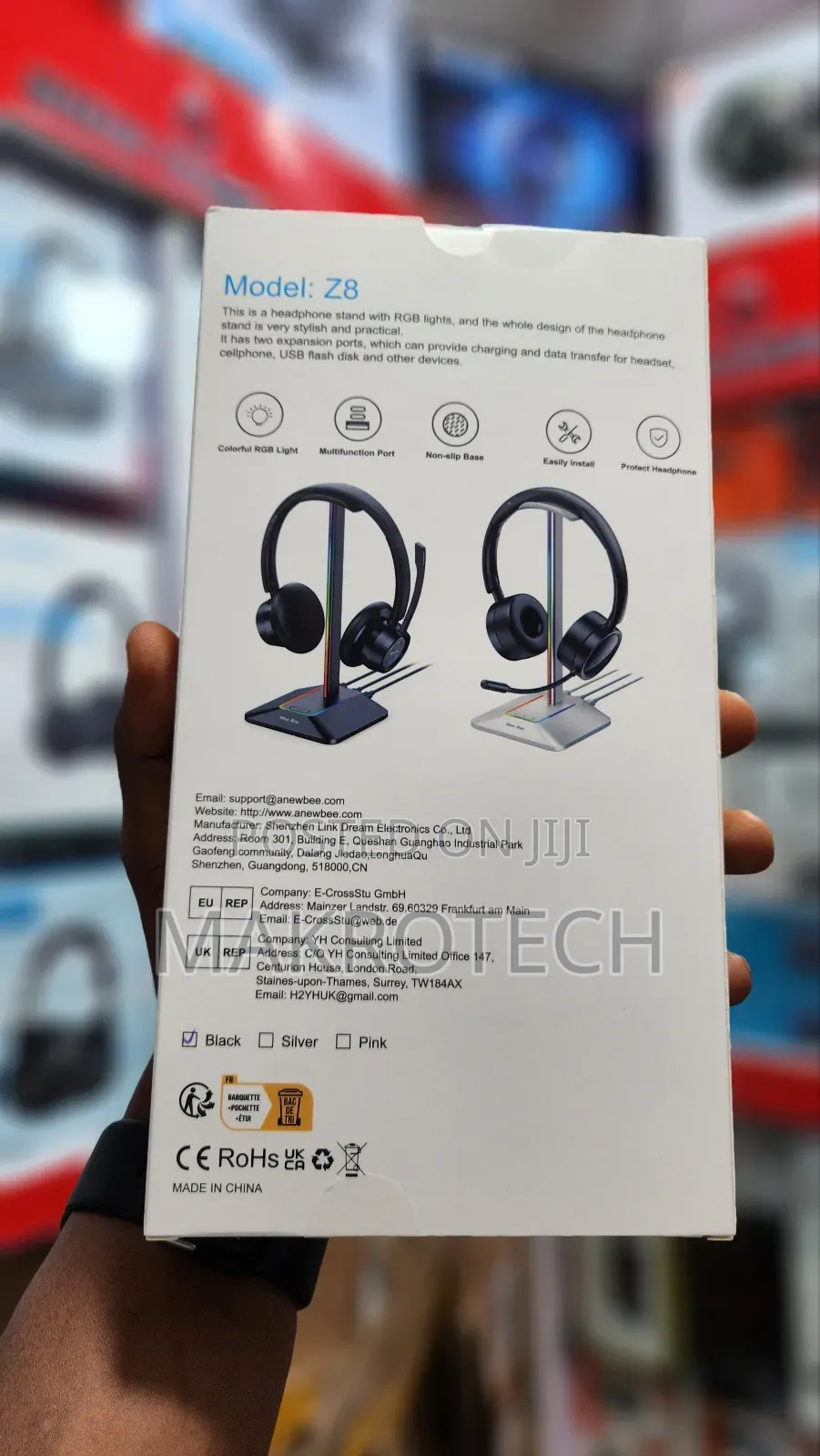 New Bee Z8 Headphone Stand Headset Holder Earphone Stand