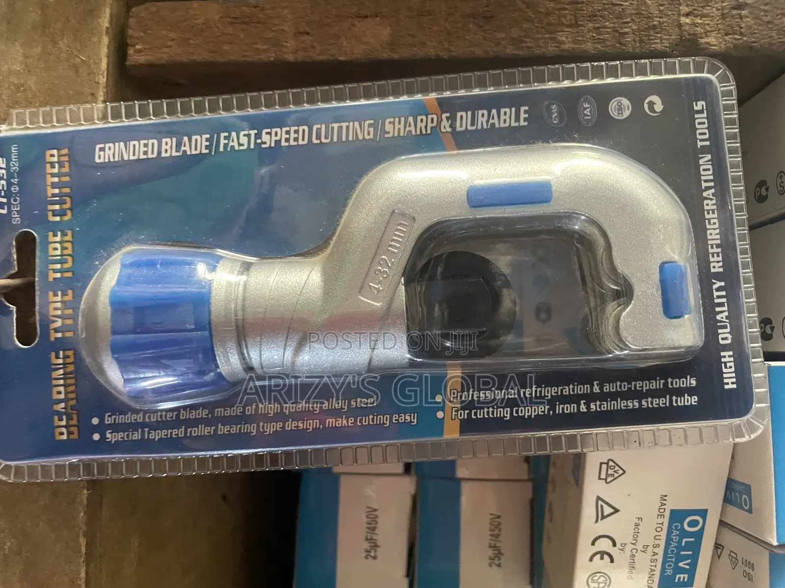 Bearing Types Tube Cutter (4.32mm)