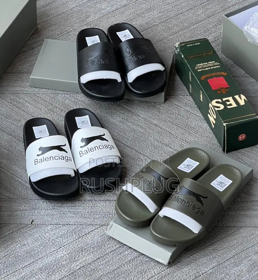 Classic Balenciaga Top Notch Slide
