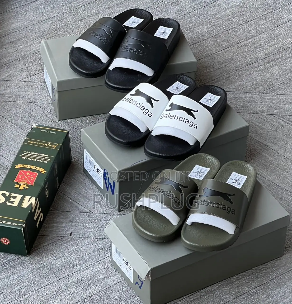 Classic Balenciaga Top Notch Slide