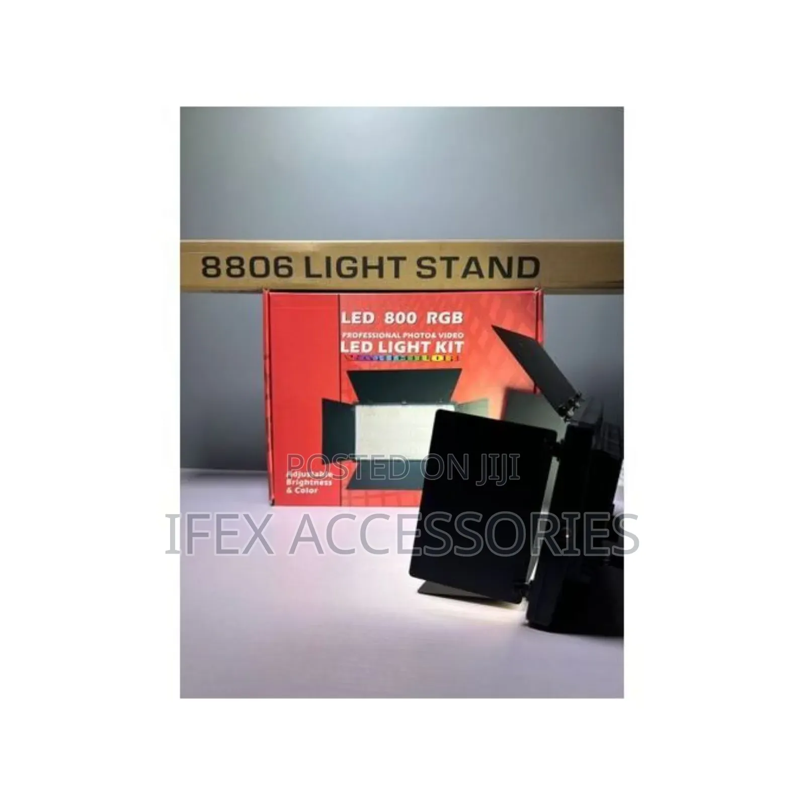 LED 800 RGB - Professional Photo Video Light KIT Varicolor