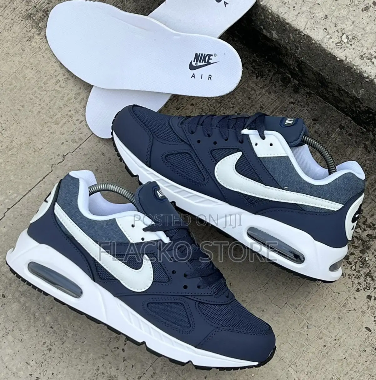 Original Nike Air Max 90 Navy Blue Sneakers
