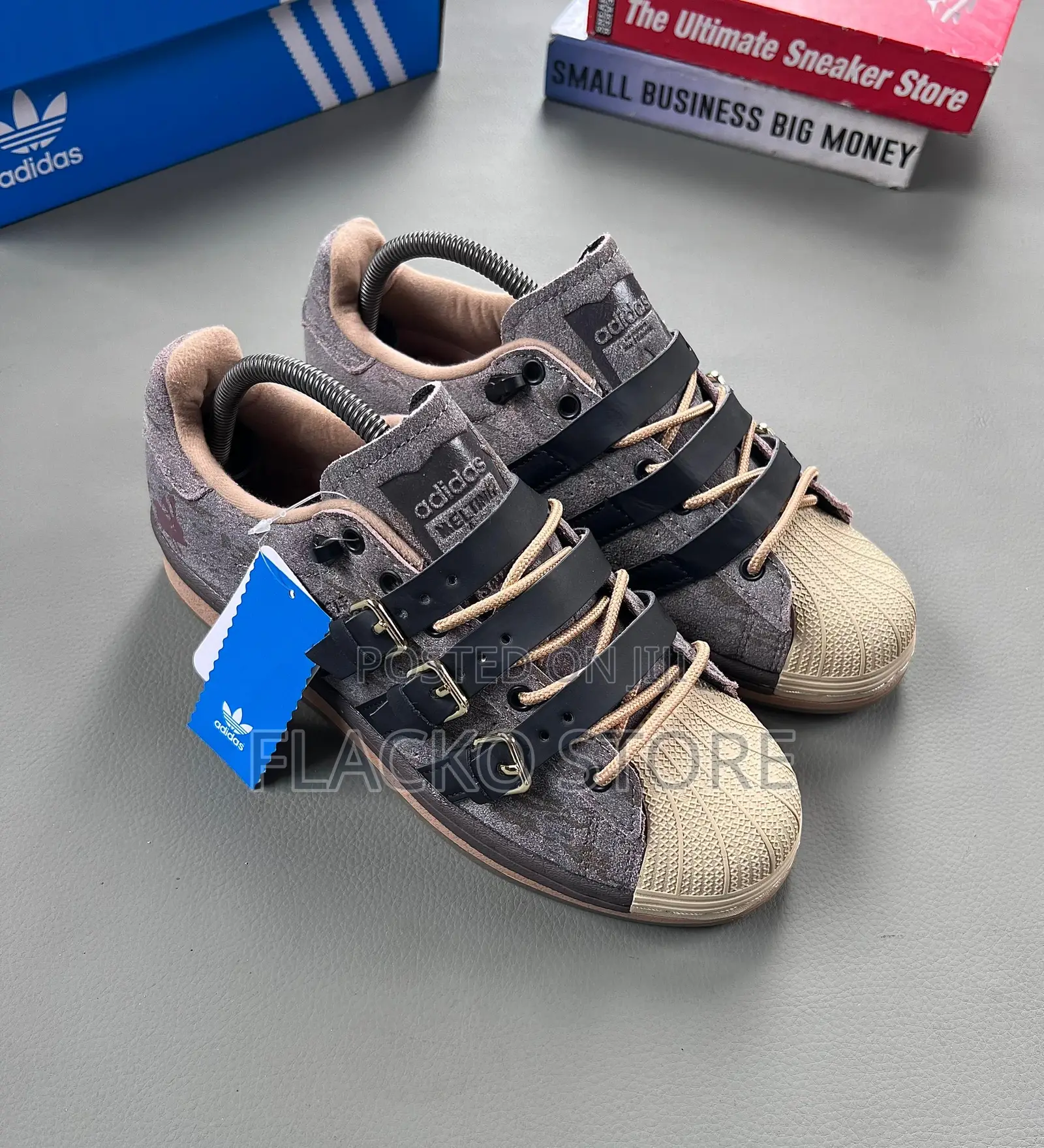 Original Adidas Superstar X Melting Sadness Sneakers