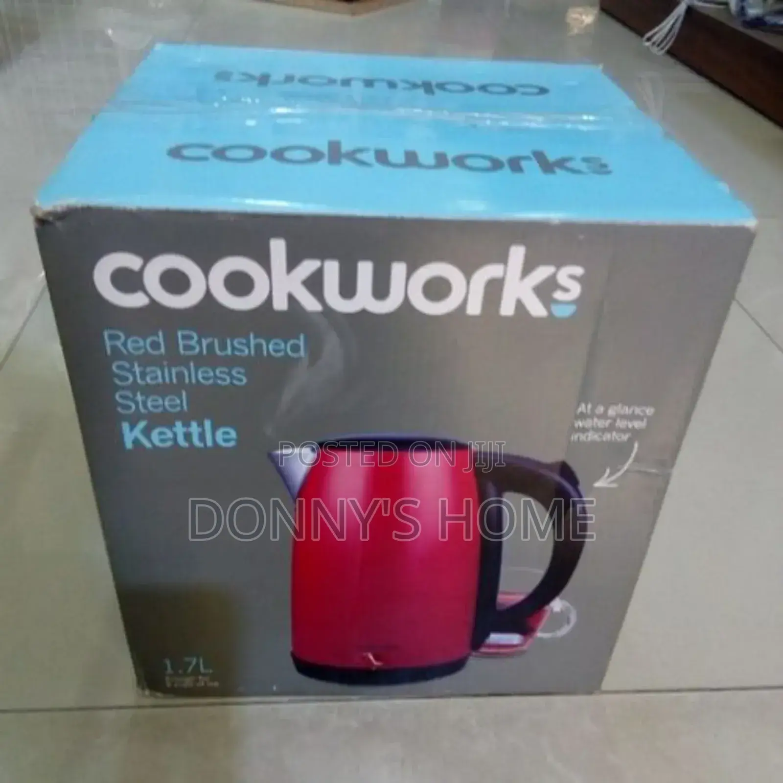 Cookworks Electric Stainless Steel Kettle