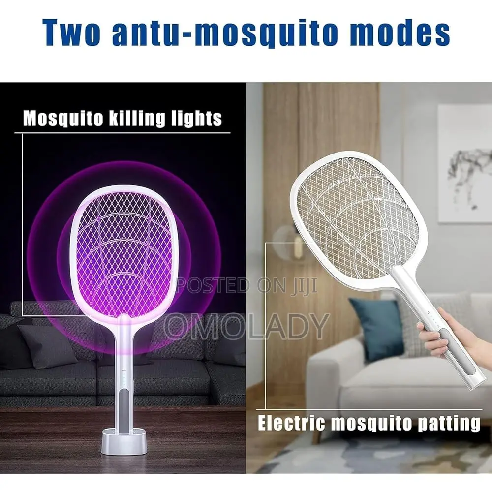 Rechargeable Handheld Electric Fly Swatter Mosquito Killer