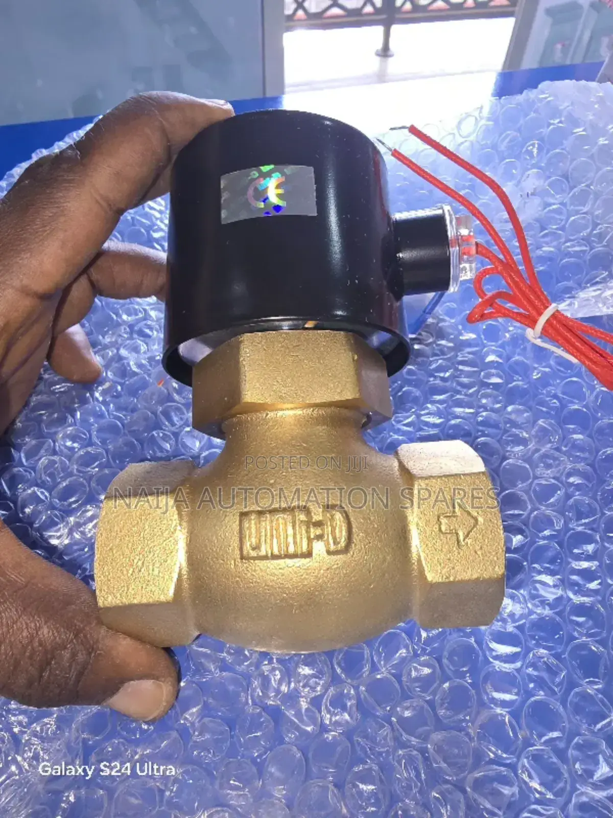 Uni-d Solenoid Valve| US-25 | 2 Ways 2 Position 1" Brass