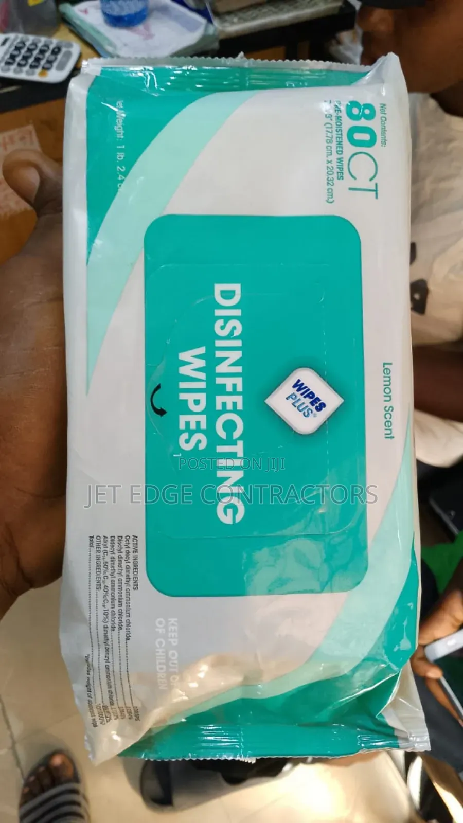 Antimicrobial Disinfectant Wipes