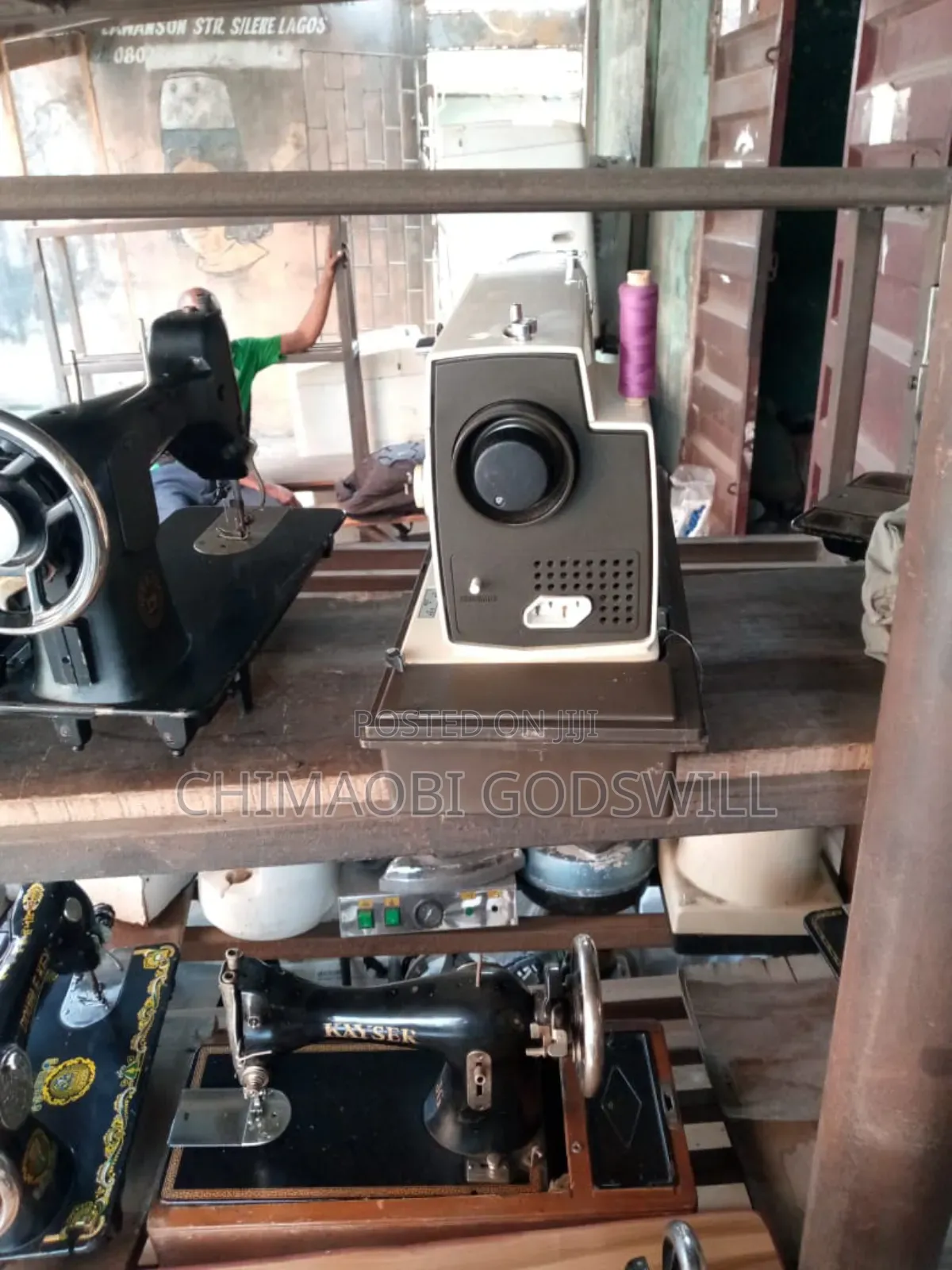 Electric and Manual Sewing Machine