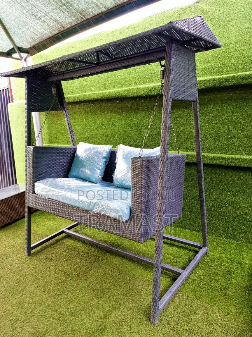 Rattan Swing Chair 2 Seaters Capacity