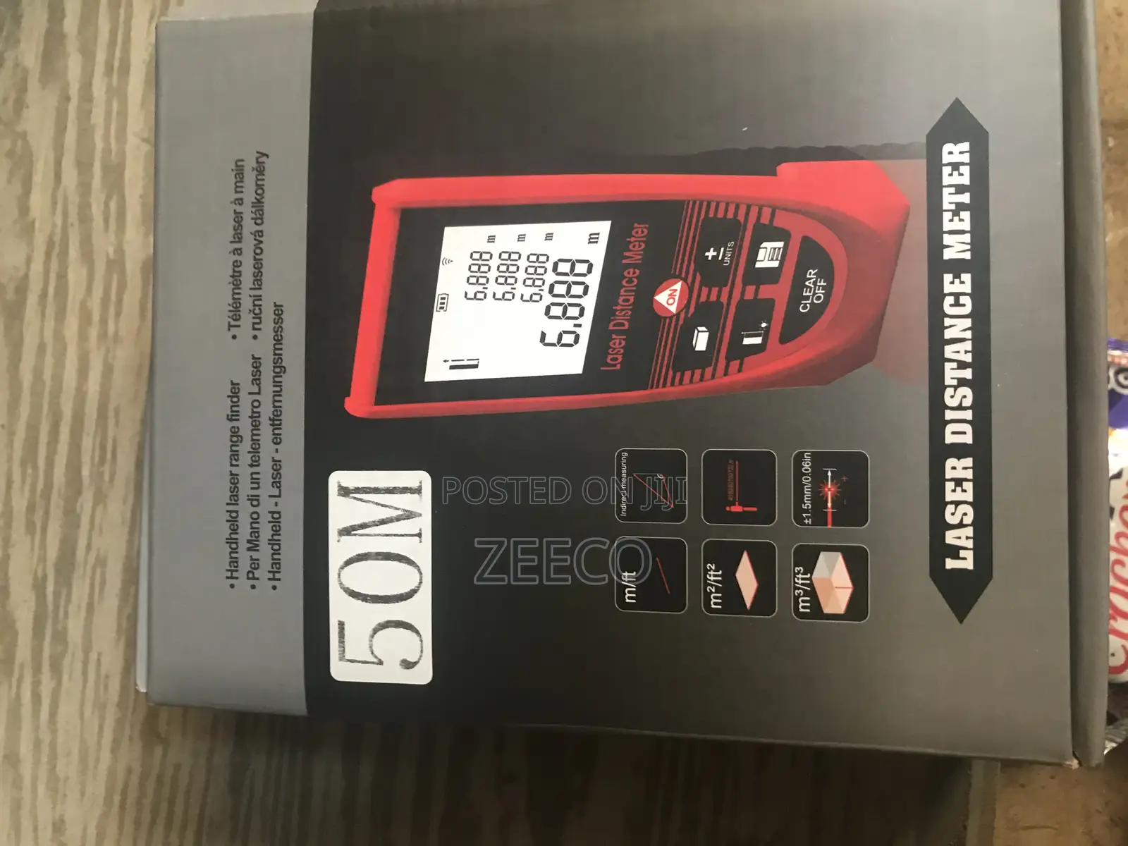 Laser Distance Meter 50m