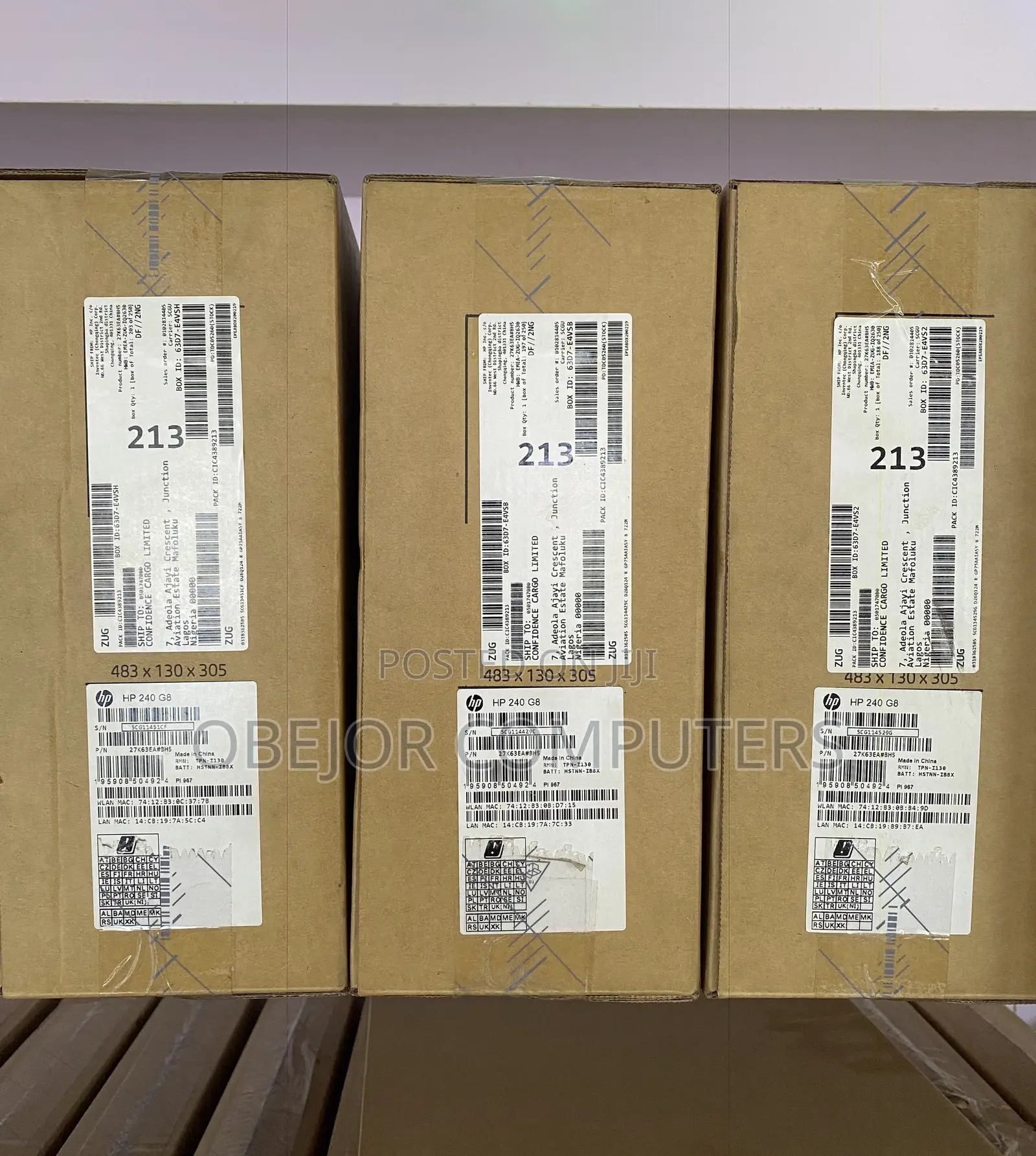 New Laptop HP 240 G8 4GB Intel Core i3 HDD 1T