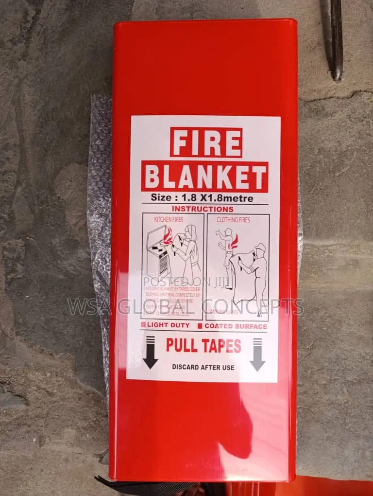 1.8meters X 1.8meters Fire Blankets