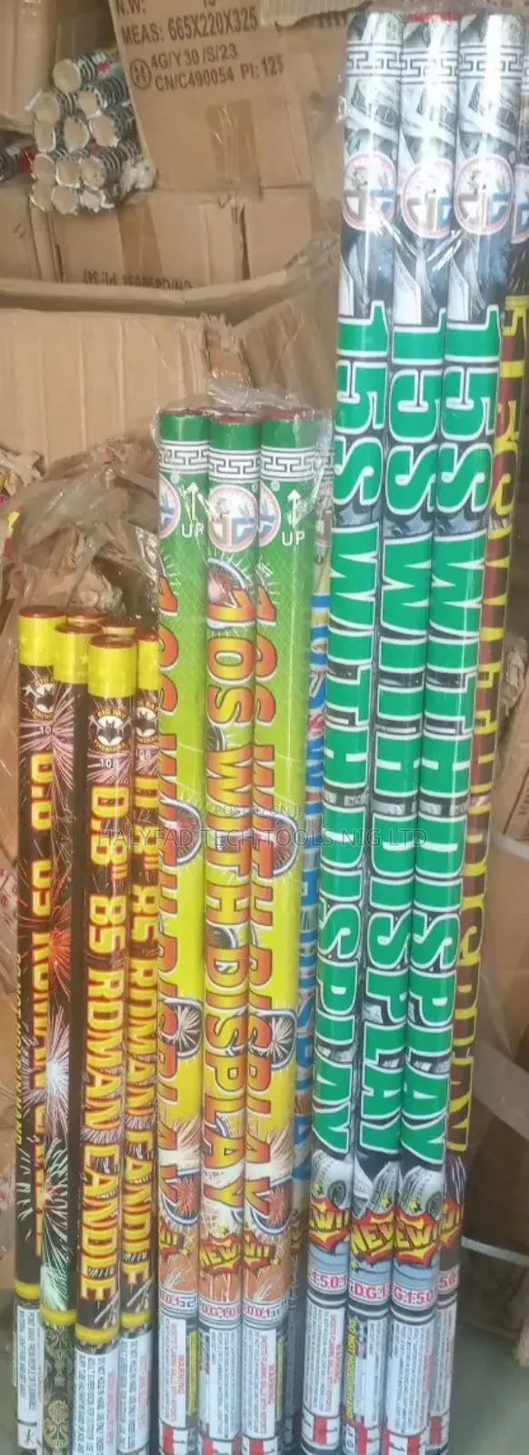 15 Shots Display Fireworks