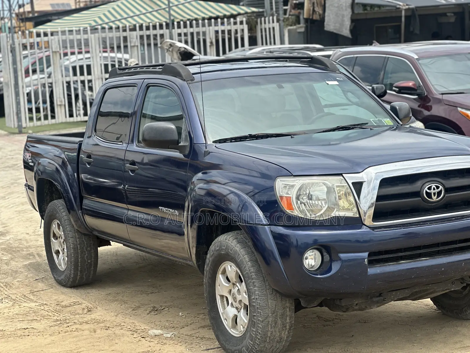 Toyota Tacoma Double Cab Long Automatic 4x4 2007 Blue