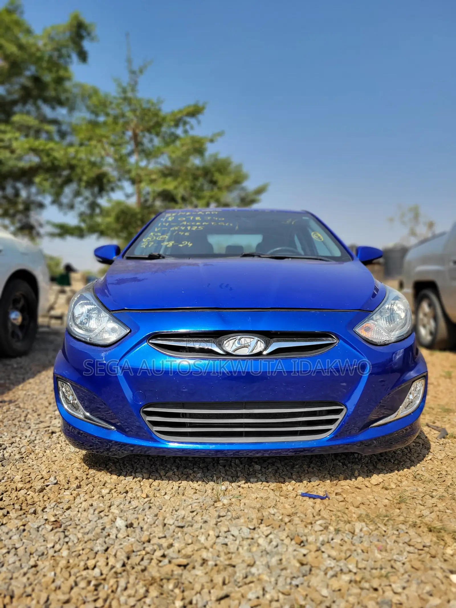Hyundai Accent GLS 4dr Sedan (1.6L 4cyl 6A) 2014 Blue
