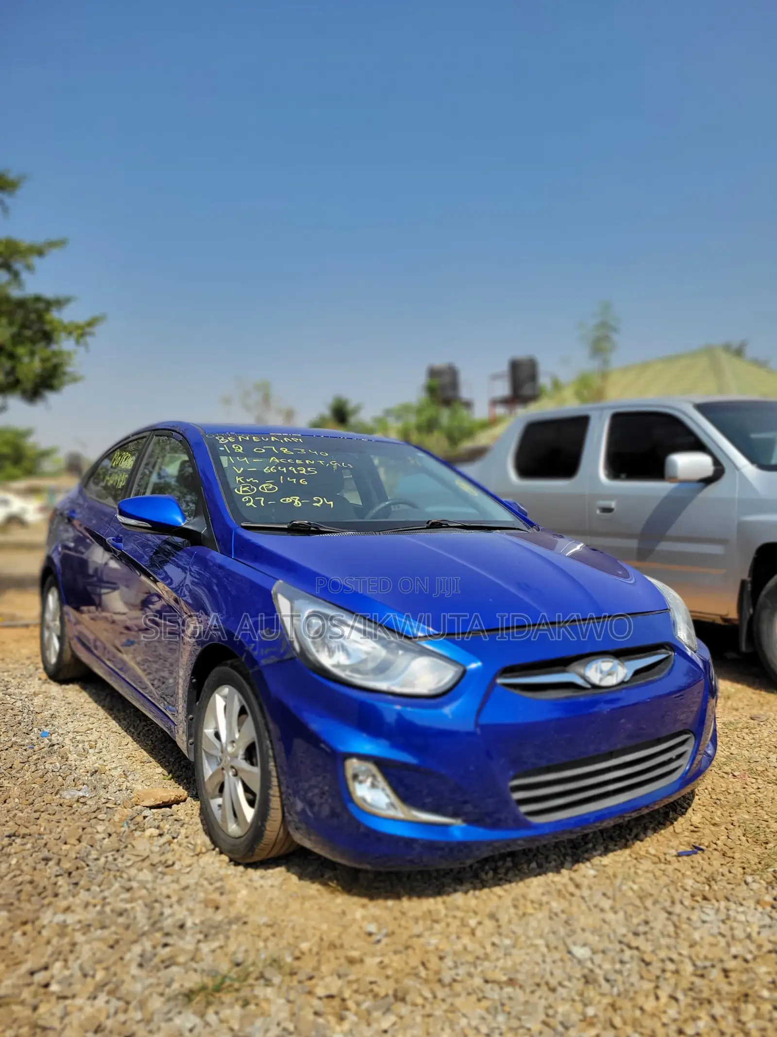 Hyundai Accent GLS 4dr Sedan (1.6L 4cyl 6A) 2014 Blue